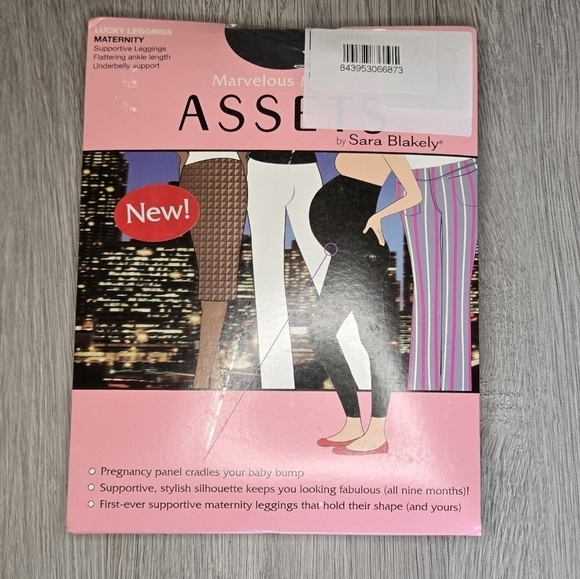 Assets By Spanx Pants - Spanx Assets Lucky Leggings Maternity Size 1 NIB New Charcoal Gray Shapewear